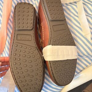 Polo by Ralph Lauren Brown Leather Driving Loafers
